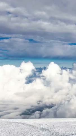 Mont Blanc mountain, Courmayeur in France.