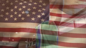 Basketball player dribbling orange ball on wooden court, adding arc overlay for shot analysis. Sports, athletics, motion, concentration, teamwork, exercise, vibrant - Powered by Shutterstock - Get 15% off with code: PIKWIZARD15