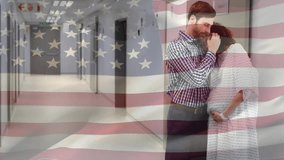 Doctor and nurse entering corridor guiding pregnant woman and preparing wheelchair with clipboard. Maternity, healthcare, support, compassion, medicalteam, urgency, clinical - Powered by Shutterstock - Get 15% off with code: PIKWIZARD15