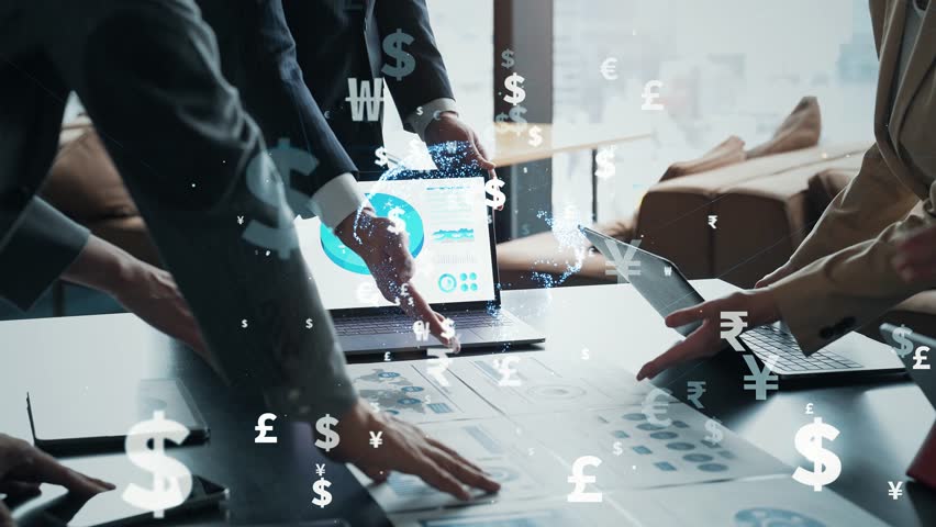 Financial technology concept for business people meeting - Powered by Shutterstock - Get 15% off with code: PIKWIZARD15