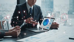 Financial technology concept for business people meeting - Powered by Shutterstock - Get 15% off with code: PIKWIZARD15