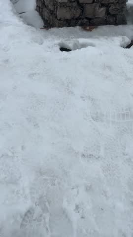 Berchtesgaden, Germany - May 12, 2023: A big wooden Cross on the summit of the Kehlstein, also known as the Eagle
