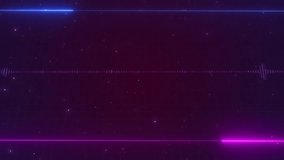 Abstract gradient hologram dynamic wave of particles metaverse metaverse space background Blue holographic advanced HUD circle platform. Futuristic digital technology animated background concept. - Powered by Shutterstock - Get 15% off with code: PIKWIZARD15