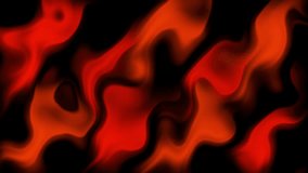 Abstract animated background featuring flowing red and orange flame like shapes over a dark background, perfect for dynamic visuals, fiery themes, sales presentation, or energetic motion design clips - Powered by Shutterstock - Get 15% off with code: PIKWIZARD15