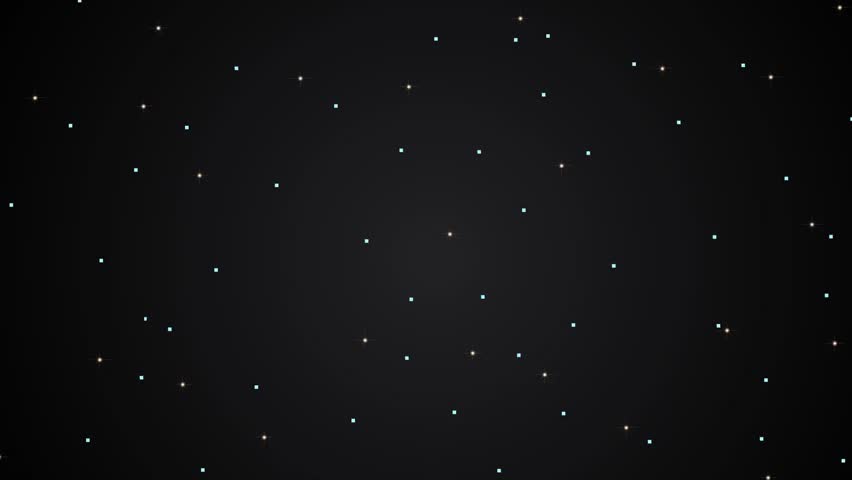 Animated video of a spaceship in 2d pixel art style shooting enemies, art, game, stars.