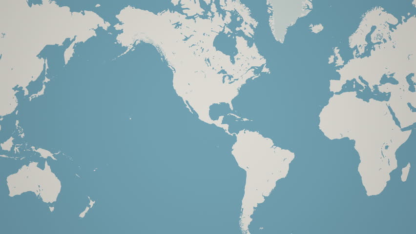 Zoom in on the map of Mexico City, with text. Cinematic digital abstract 3d world map animation highlights aerial views, tourism, and travel. 4k