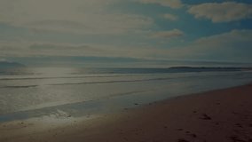 Grid overlaying beach, bars fluctuating, lines undulating, showing multiseries financial trends. Coastal, analytics, visualization, data, infographics, modern, ocean - Powered by Shutterstock - Get 15% off with code: PIKWIZARD15