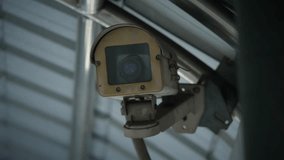 Urban surveillance cameras monitor the bustling life of streets in a busy city environment - Powered by Shutterstock - Get 15% off with code: PIKWIZARD15