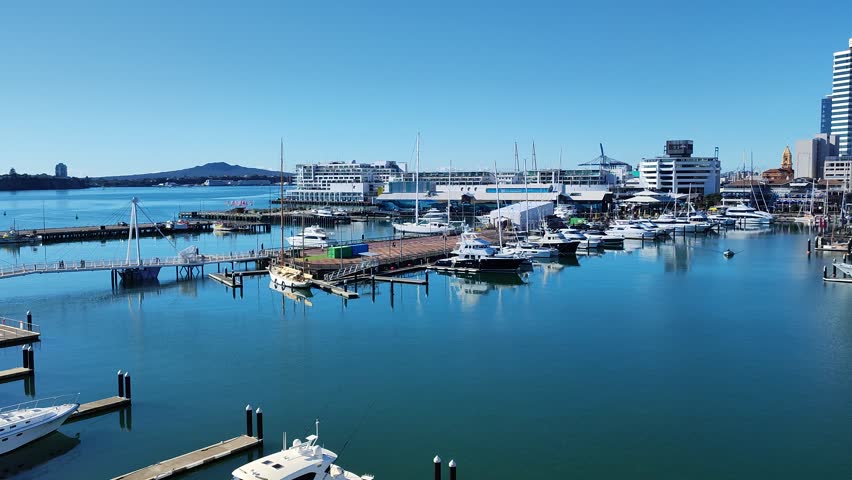 Viaduct Marina Wynyard Quarter Auckland