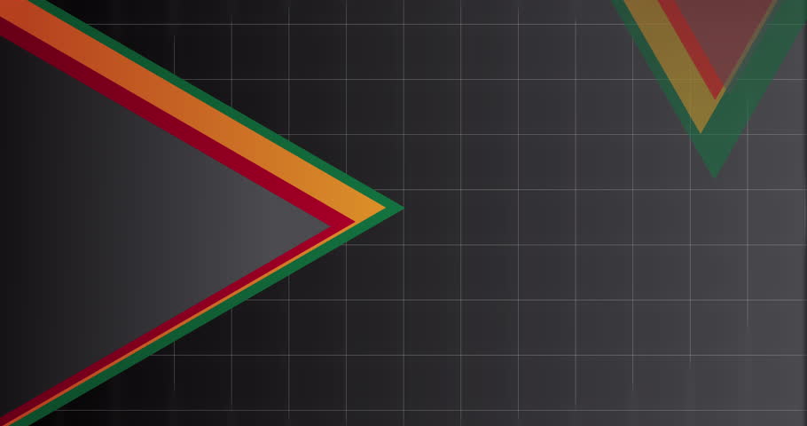 Juneteenth empty gradient overlay with ample empty copy space for text writings 4K bg. Horizontal Freedom Day 19th June, poster, social media posts, stories backdrop. Red, yellow, green stripes lines
