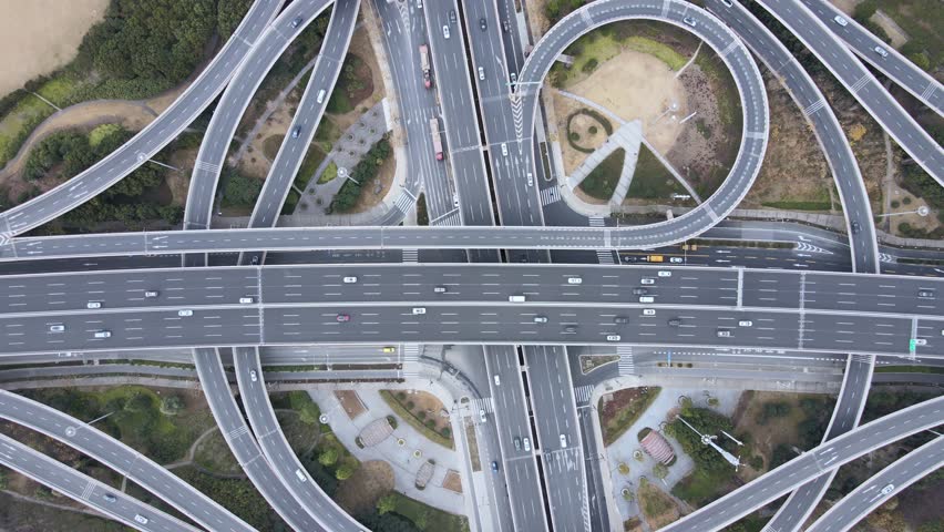 Urban Traffic Flow in Shanghai, China
