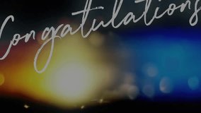 Colorful light leaks and bokeh effects create a celebratory congratulatory video transition pack, perfect for adding a touch of magic to any project. - Powered by Shutterstock - Get 15% off with code: PIKWIZARD15