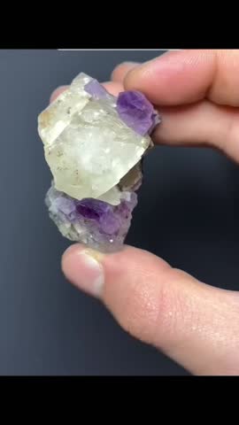 calcite on amethyst, stone, rock, precious, precious, gemology, gemologist, collection, archive