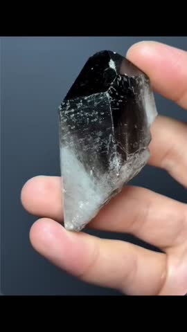 raw smoky quartz, stone, rock, valuable, precious, gemology