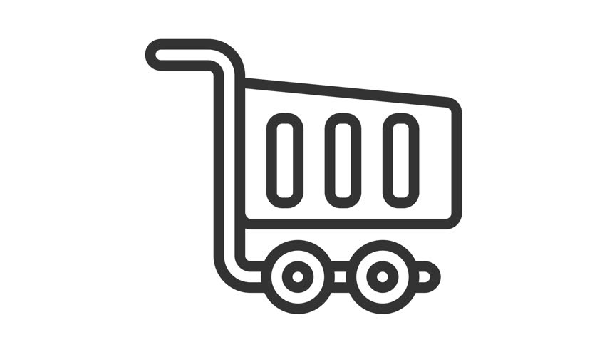 animated add to cart icon. Perfect for website, digital, online, computer, animation, technology, internet, retail, store, marketing, website, commerce, web, shop, delivery, market, network