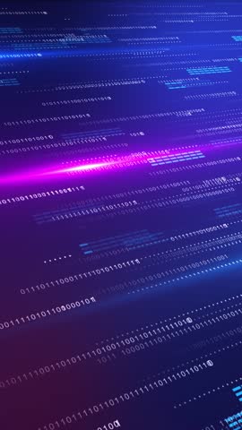 Data flow futuristic Plexus science polygonal network technology business presentation artificial intelligence Ai Global Network connected big data tunnel 3d Animation Deep Learning nodes dots lines