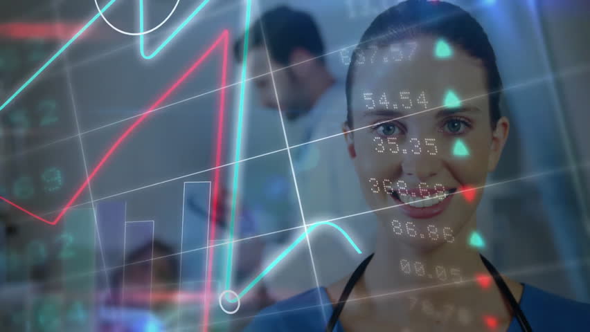 Nurse tapping tablet in hospital ward, reviewing data while switching world map into ECG waves. Medical, healthcare, technology, innovation, professionalism, clinical, futurism - Powered by Shutterstock - Get 15% off with code: PIKWIZARD15