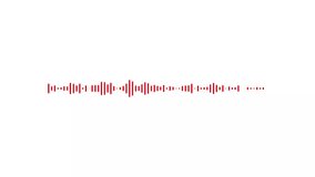Audio Waveform Spectrum Animation. Audio Visualizer. Audio Waveform Spectrum Animation. Abstract Audio Wave Spectrum Moving. - Powered by Shutterstock - Get 15% off with code: PIKWIZARD15