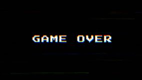 Game over glitch text animation. 4K video
 - Powered by Shutterstock - Get 15% off with code: PIKWIZARD15