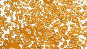 Modern Digital money falling background bitcoin. Abstract graphic design innovation Background. blockchain currency sign in digital cyberspace Futuristic tech - Powered by Shutterstock - Get 15% off with code: PIKWIZARD15