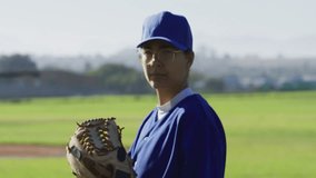 Female pitcher holding glove on baseball mound, angry emojis popping as withdrawing ball and fading. Athletics, sports, competition, determination, focus, outdoor, activewear - Powered by Shutterstock - Get 15% off with code: PIKWIZARD15