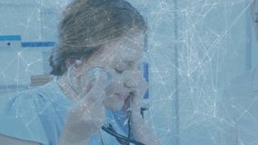 Medical professional reaching stethoscope and auscultating patient chest to assess health. Healthcare, examination, diagnostic, clinical, medical, professional, wellness - Powered by Shutterstock - Get 15% off with code: PIKWIZARD15