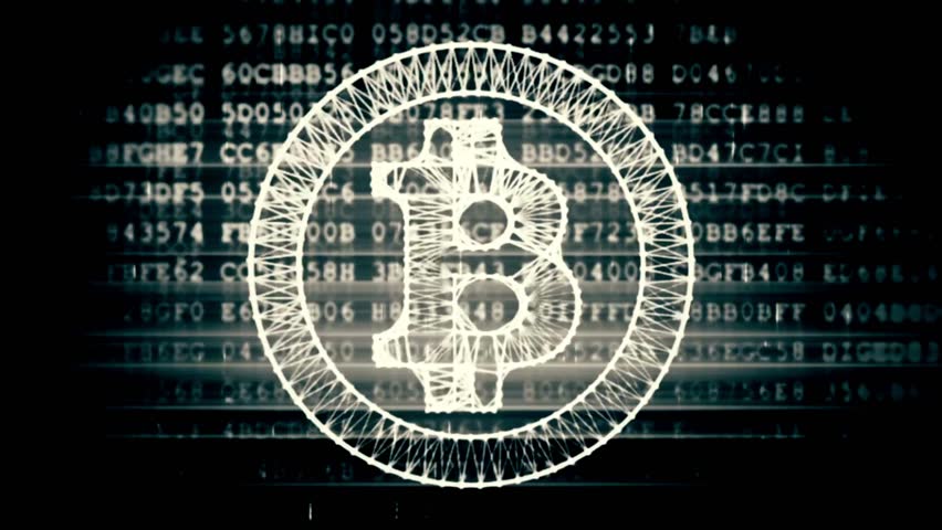 Bitcoin mining. innovation symbol. Virtual cryptocurrency concept, Bitcoin price drop and rise, Bit Coin ,Bitcoin halving Abstract animation