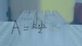 Lens overlay appearing on notebook, revealing integral then quadratic, highlighting gravity formula. Analytical, educational, detailed, focused, illustrative, scientific, mathematical - Powered by Shutterstock - Get 15% off with code: PIKWIZARD15