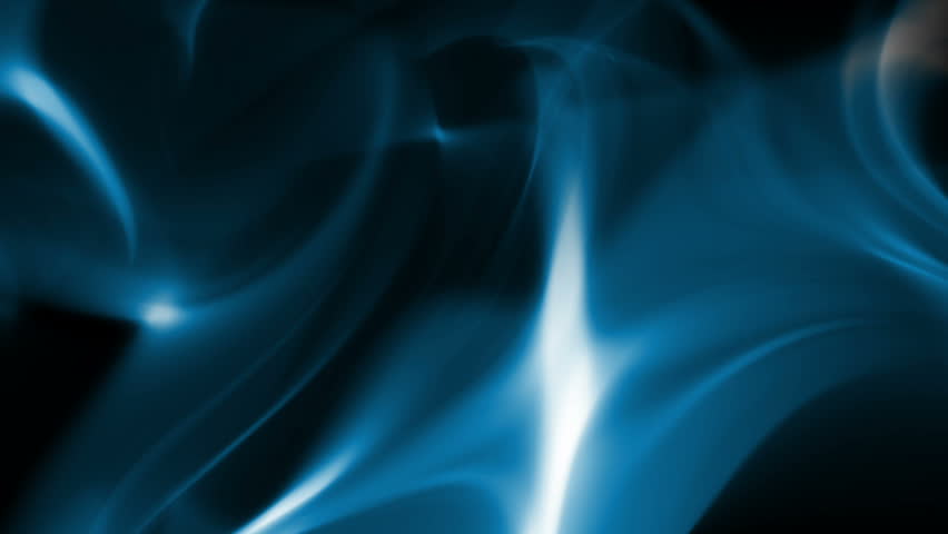 Abstract blue smoke background