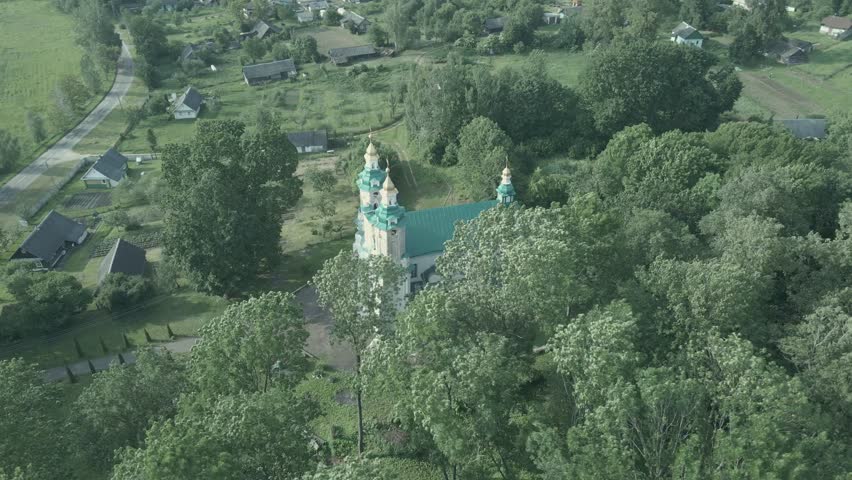 Volno town In 1768, the Greek Catholic Church of the Holy Trinity was built at the Basilian Monastery, Vilnius Borroque
The Church of the Holy Trinity became an Orthodox church in 1895