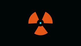 Hazard or Toxic Logo Set. Striking Warning Logo - An Eye-Catching Emblem Representing Various Hazards. Hazard or Toxic logo icon. Yellow and black IONIZING RADIATION sign in circle. Vector icon. 4k - Powered by Shutterstock - Get 15% off with code: PIKWIZARD15