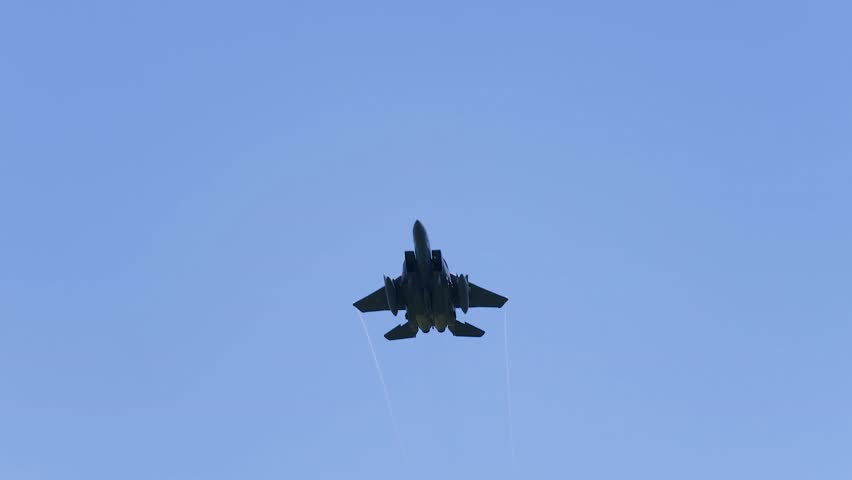 U.S. Army soldiers from the 1-91 Cavalry Regiment conducted live-fire gun runs alongside F-15 fighter jets from the 492nd Fighter Squadron, 48th Fighter Wing RAF Lakenheath on June 30, 2023.
