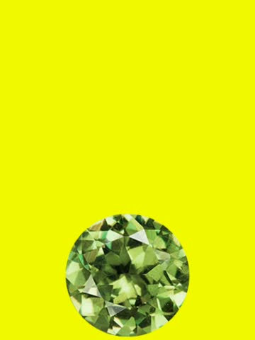 an animated artwork with simple illustrations that raises the theme of the emergence of energy as a result of the rotation of two materials, diamonds and emeralds