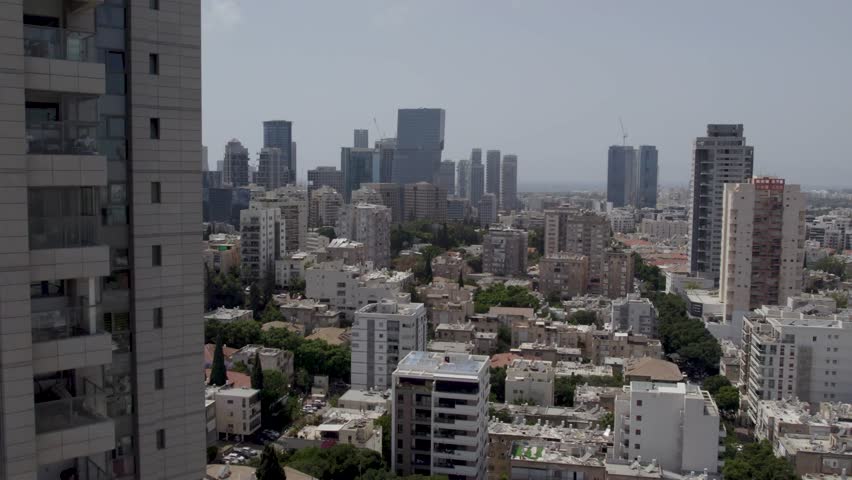 A panoramic view of Tel Aviv