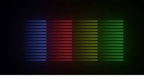 Abstract glowing colour neon lines motion background. Neon lights blinking lines moving animation. Light neon line abstract motion black background - Powered by Shutterstock - Get 15% off with code: PIKWIZARD15