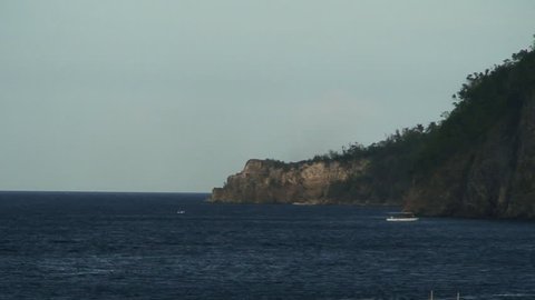 Coastline on the island of Mindoro in Philippines