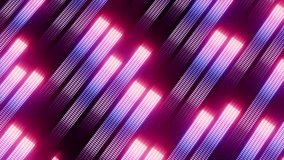 Seamless animation of glowing neon lights moving diagonally in pink and purple - Powered by Shutterstock - Get 15% off with code: PIKWIZARD15