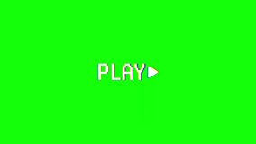 Clicking play and stop button on computer green screen animation. Animation play button animation. video music play sign animation icon on green background. - Powered by Shutterstock - Get 15% off with code: PIKWIZARD15