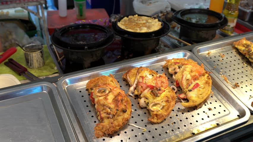 Traditional Thai Food street Bangkok, Thailand