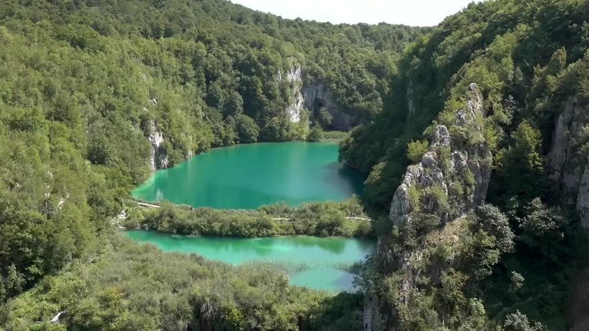 Plitvice lake Croatia beautiful landscape 