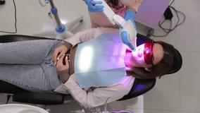 Teeth whitening procedure offered in a modern, state-of-the-art dental clinic - Powered by Shutterstock - Get 15% off with code: PIKWIZARD15