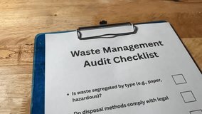 Man Checking Waste Management Audit Form with Marker – Environmental Compliance Concept - Powered by Shutterstock - Get 15% off with code: PIKWIZARD15