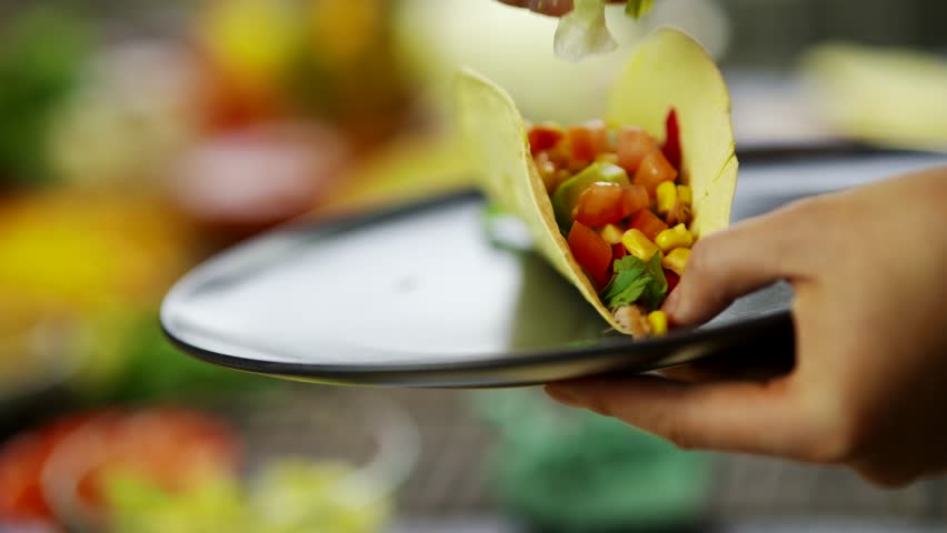Tasty Mexican Tacos Filled Meat. Homemade American Soft Shell Beef Tacos. Mexican Food Burrito. Tortilla Fast Food. Mexican Pork Carnitas Tacos Fajitas. American Taco Salsa Corn Tortilla Carne Asada