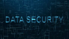 Data security text technology data line animation - Powered by Shutterstock - Get 15% off with code: PIKWIZARD15
