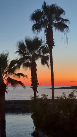 Cyprus Sunset Beach Summertime Beautiful Skies