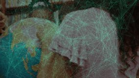 Teacher guiding children exploring globe regions after boy touching Asia for geography lesson. Education, learning, classroom, exploration, discovery, diversity, curiosity - Powered by Shutterstock - Get 15% off with code: PIKWIZARD15