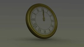 Glowing shards appearing on clock face, expanding, swirling and drifting left to reveal numerals. Timepiece, abstract, futuristic, motion, digital, minimalistic, technology - Powered by Shutterstock - Get 15% off with code: PIKWIZARD15