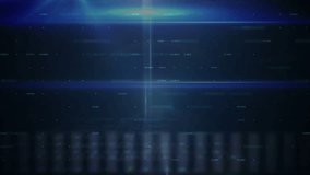 Lens flare sweeping in, light beam descending and graph extending showing code and data trends. Technology, data visualization, digital analytics, futuristic, abstract, holographic, cyber - Powered by Shutterstock - Get 15% off with code: PIKWIZARD15