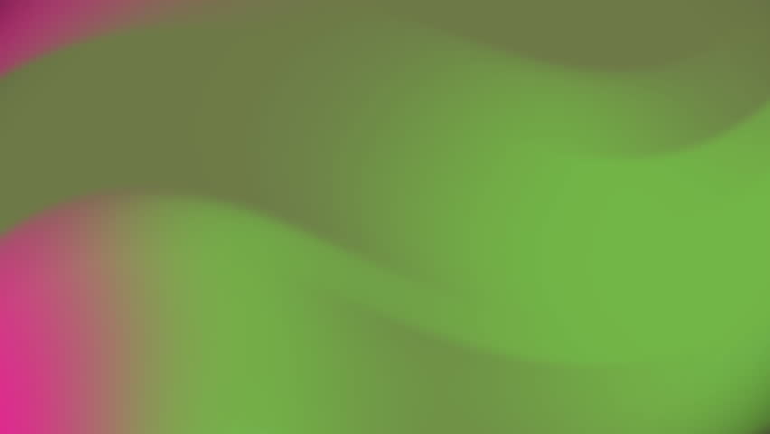 This video frame showcases a dynamic display of color gradients, with hues of pink, green, and blue blending seamlessly. The motion suggests a fluid, evolving visual experience.