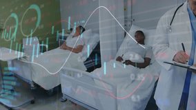 After health chart overlay appearing, doctor entering and jotting notes, nurse reviewing metrics. Medical, healthcare, professional, digital, analysis, diagnostics, research - Powered by Shutterstock - Get 15% off with code: PIKWIZARD15